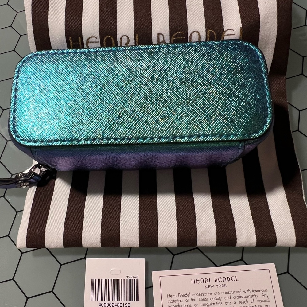 Henri Bendel NWT W57th Galactic Petrol Lipstick Case - Picture 6 of 7